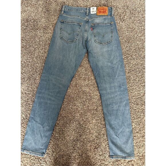 NWT Levi’s 512 Slim Taper Flex Jeans Light Wash Denim Men’s 28X30 performance - Picture 8 of 8